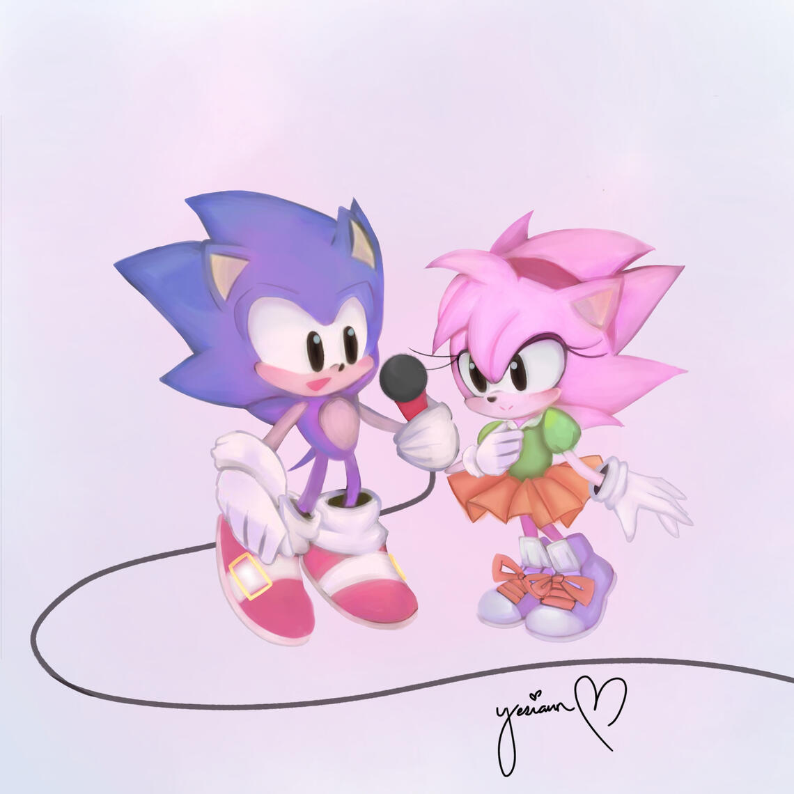 Sonic and Amy: Classic Serenade